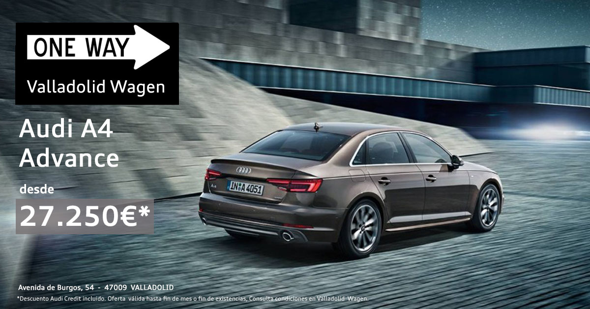 audi a4 valladolid promocion